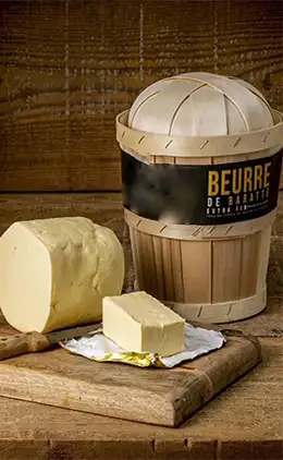 beurre de baratte extra fin artisanal