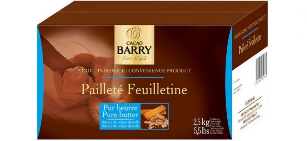 pailleté feuilletine ou crepes dentelles
