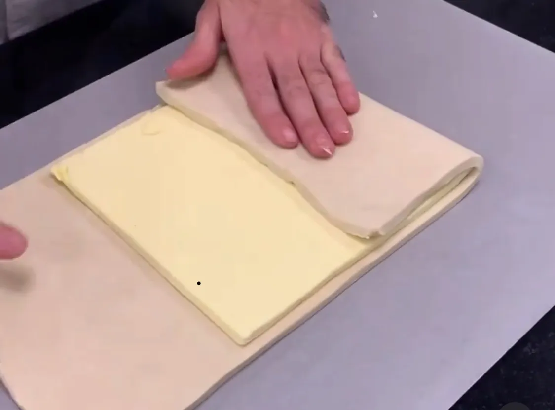 feuilletage étape 1