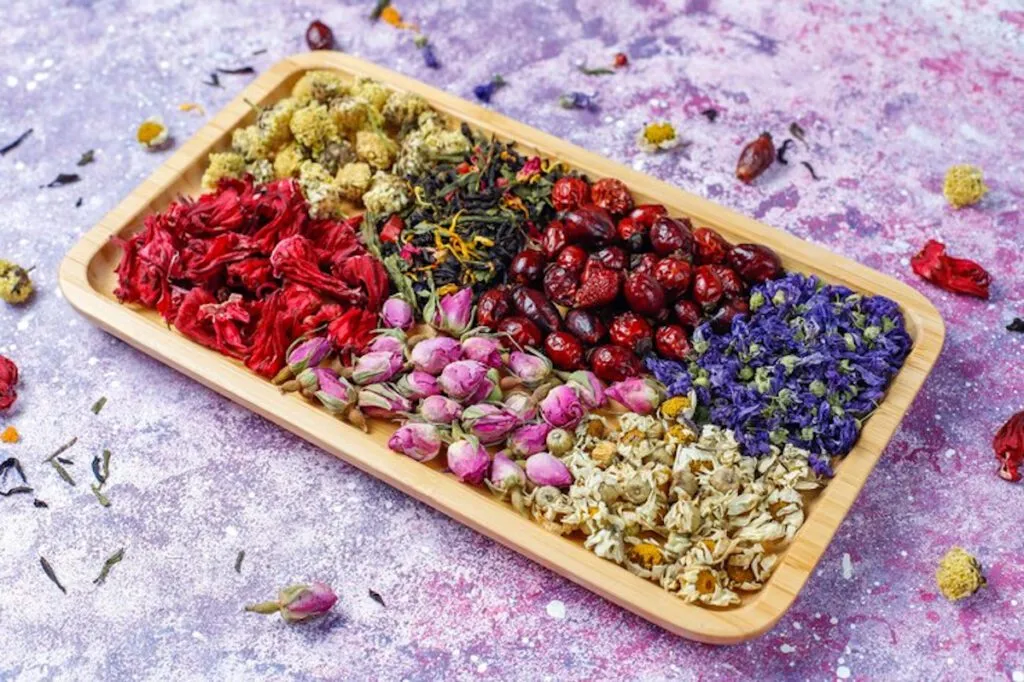 les fleurs comestibles fraiches ou sèches