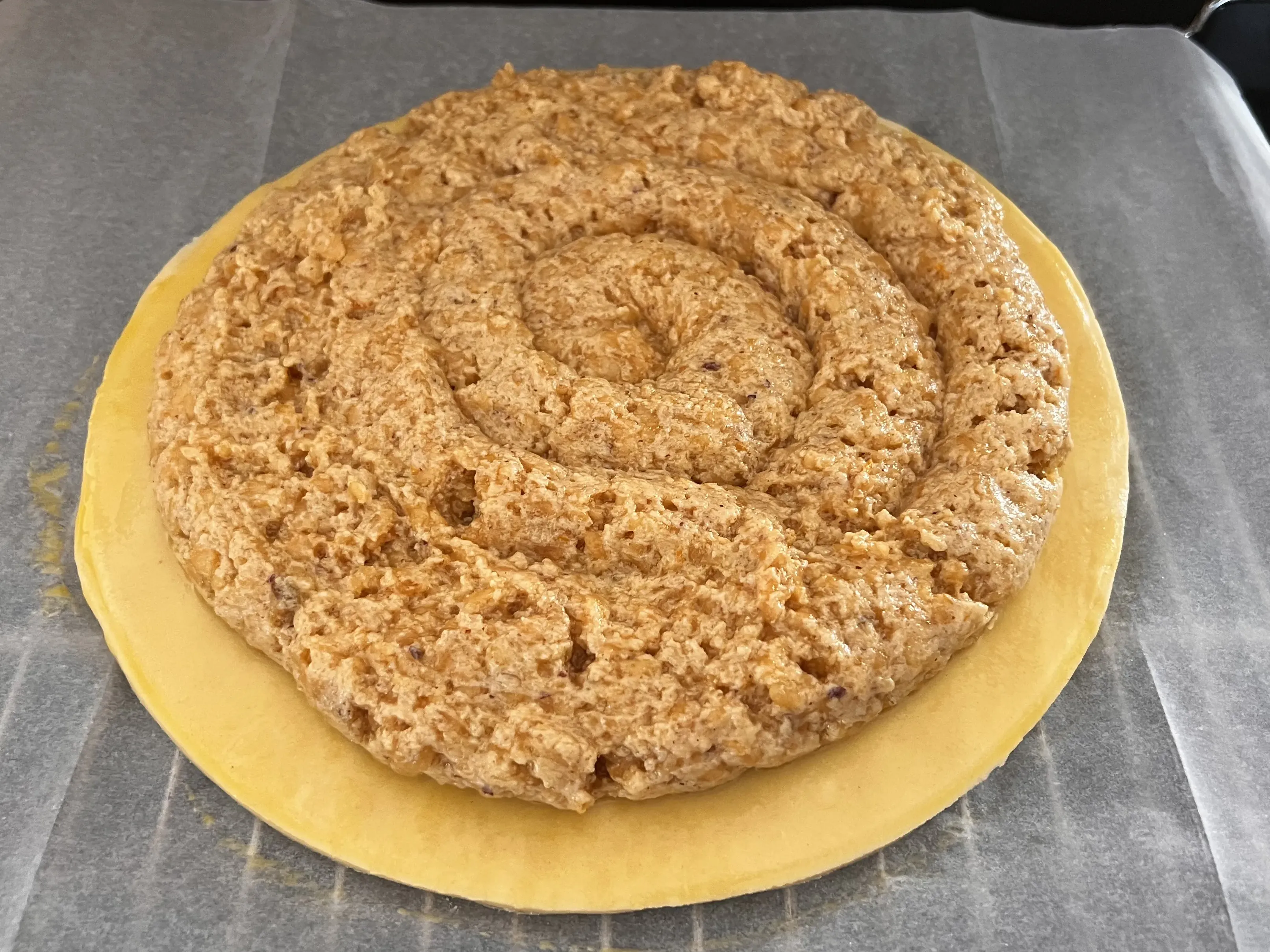la crème d'amandes