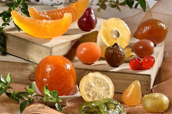 les fruits confits