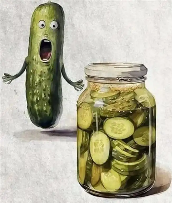 le devenir d'un cornichon