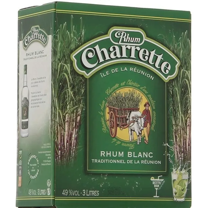 le rhum charrette made in la réunion