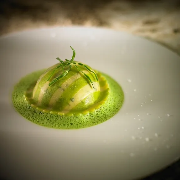 la raviole façon gastro
