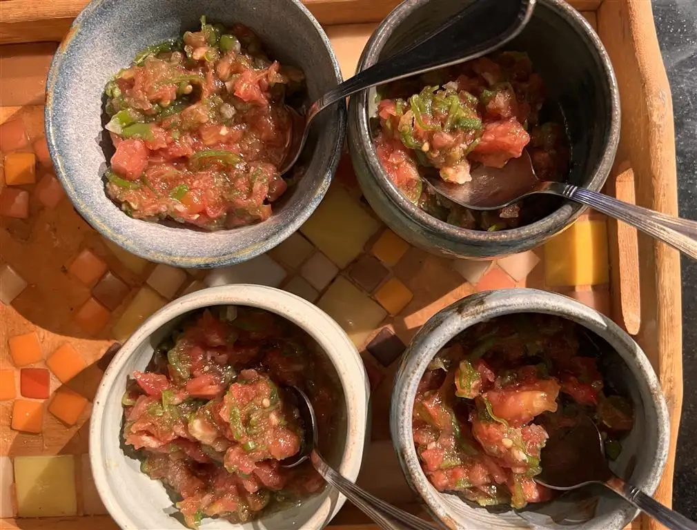 un rougail tomates parfait