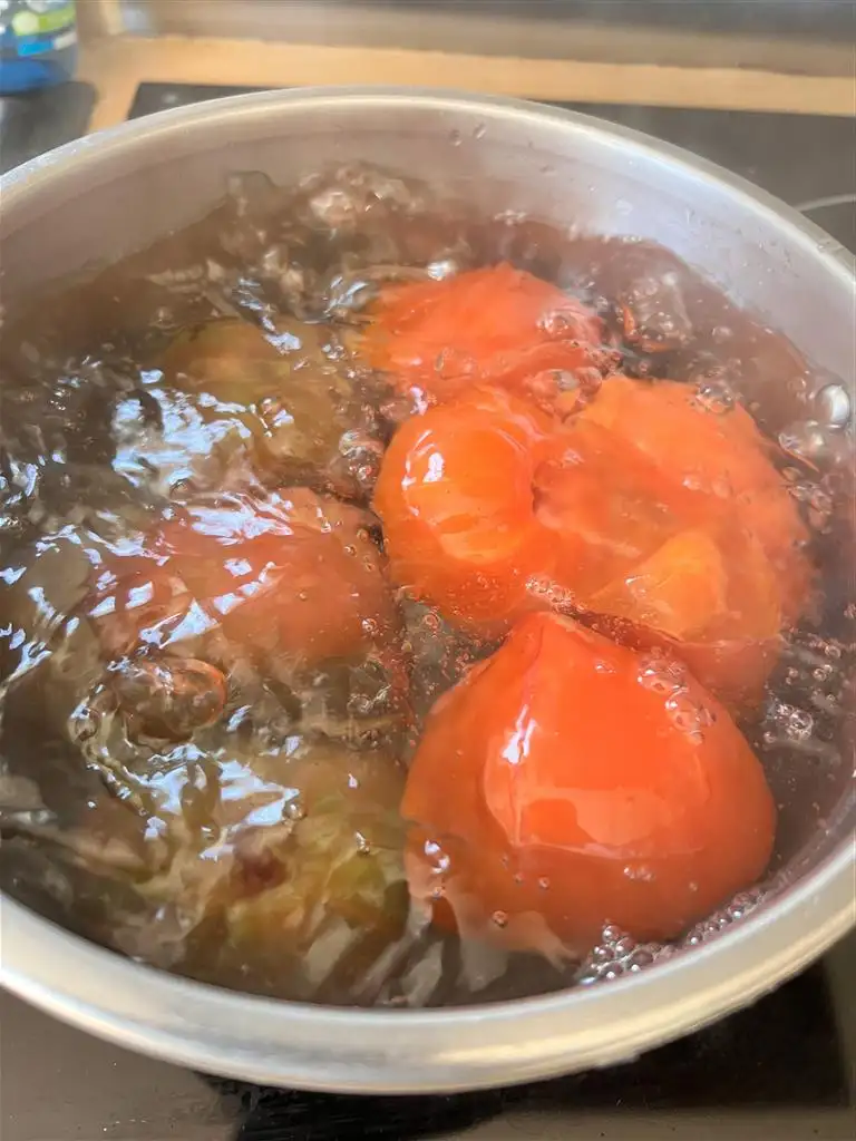 monder les tomates