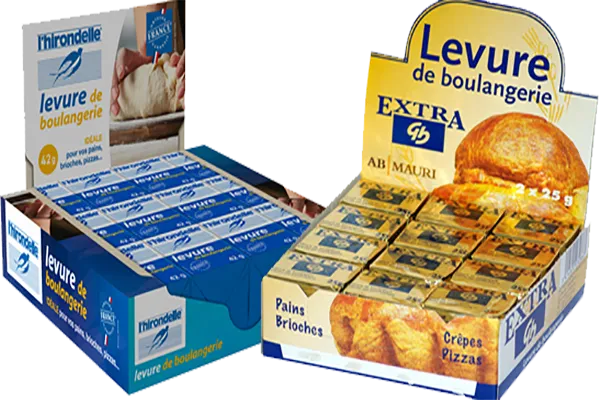 une vraie levure de boulanger fraiche