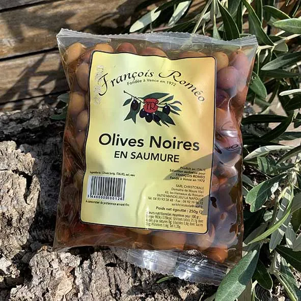 les olives en saumure