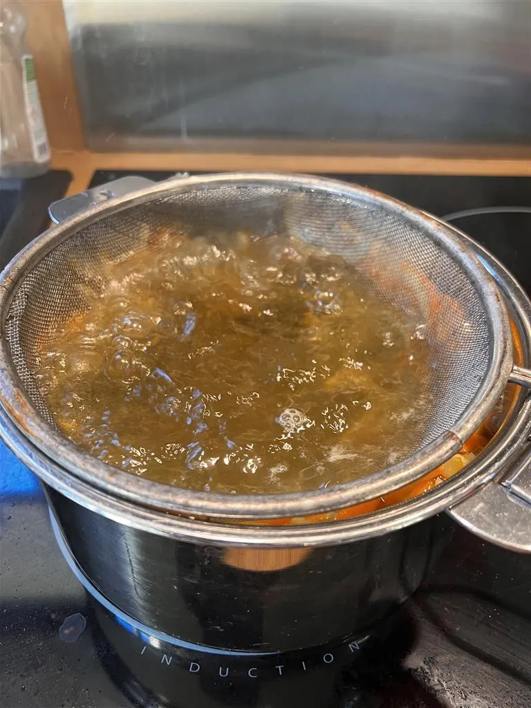 sucre cuit a 120 °C