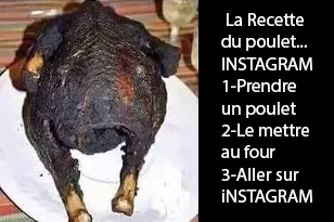 recette du poulet Instagram