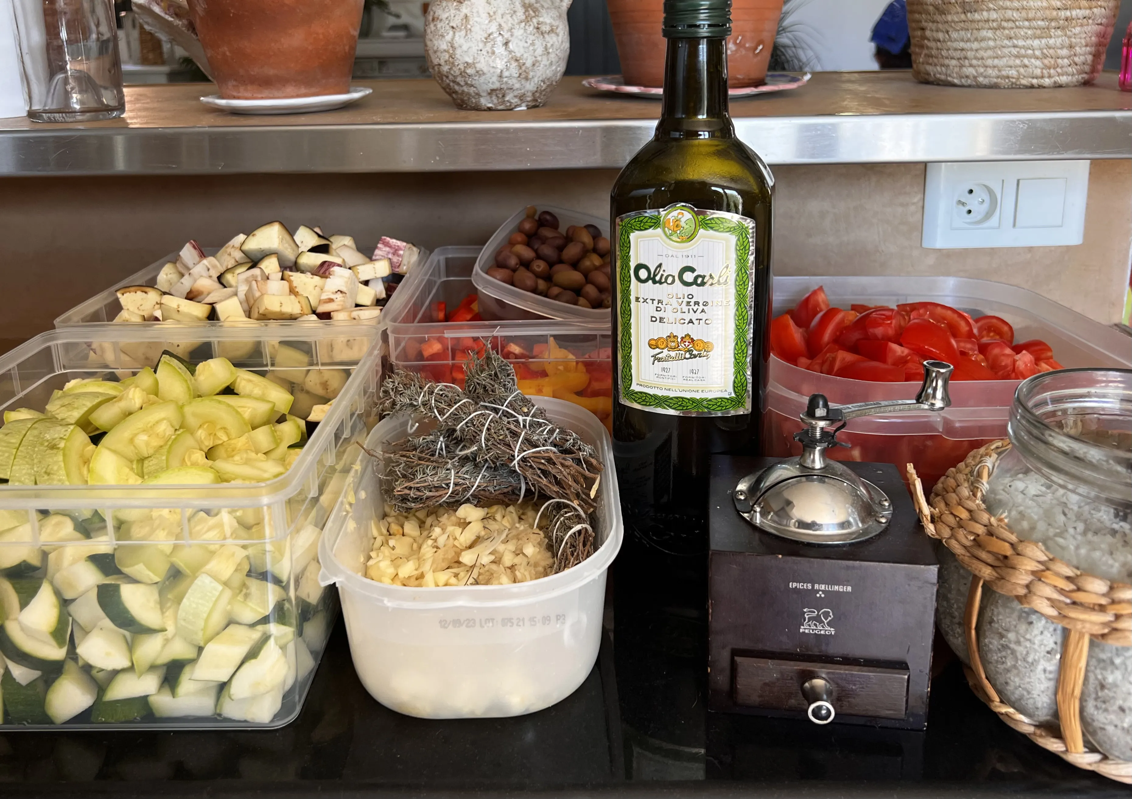De quoi préparer une belle ratatouille