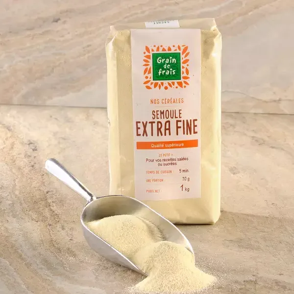 la semoule de blé dur