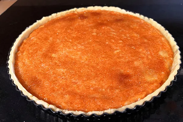 avec une belle pâte à tarte, tout simplement